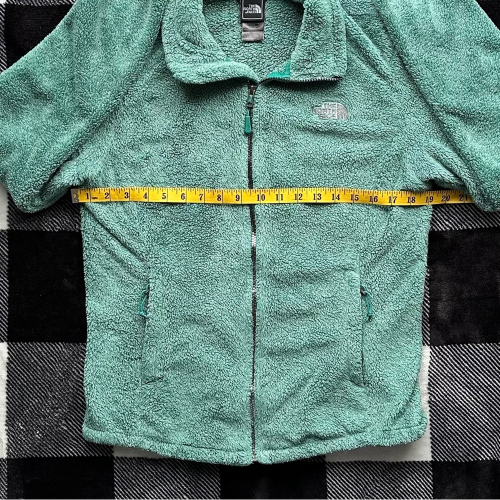 The North Face Women's Green Fleece Jacket Size Small - Picture 6 of 7